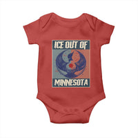 Ice Out Of Minnesota Baby Onesie Social Justice Solidarity