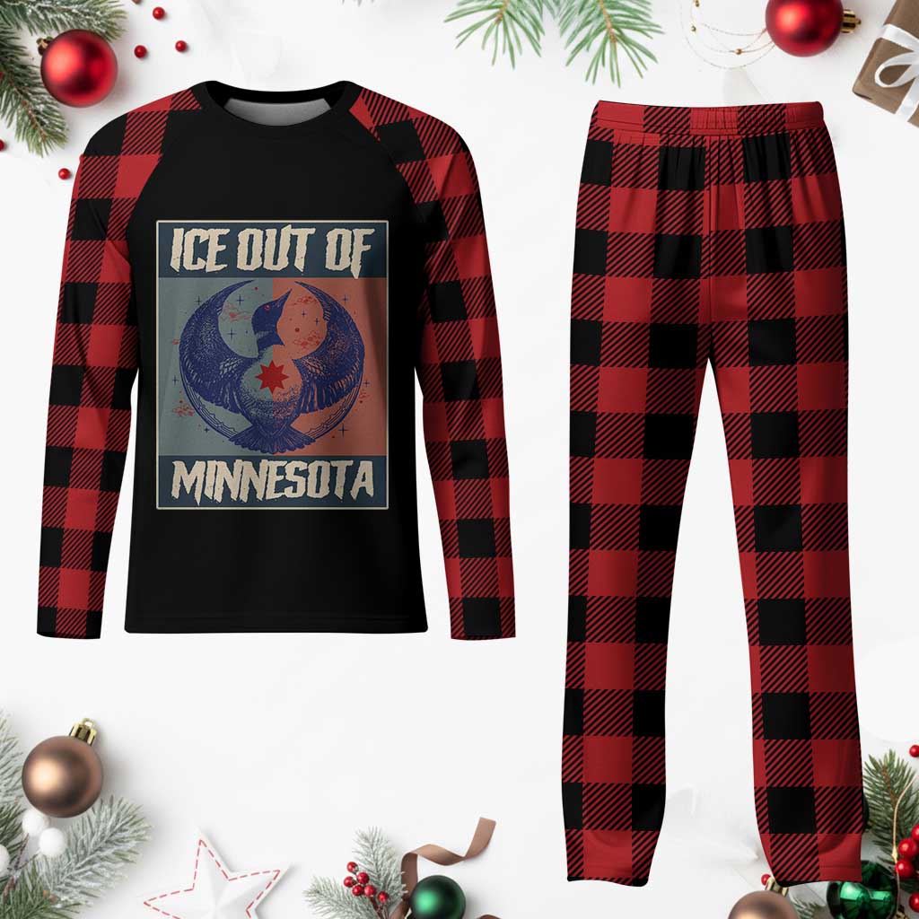 Ice Out Of Minnesota Plaid Pajama Set Social Justice Solidarity