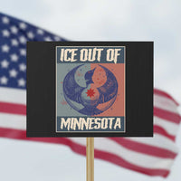 Ice Out Of Minnesota Protest Sign Social Justice Solidarity