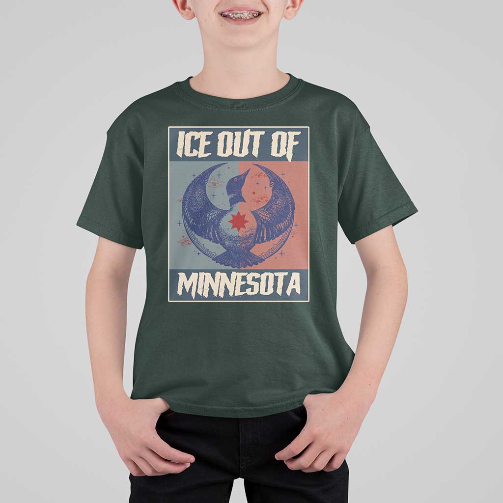 Ice Out Of Minnesota T Shirt For Kid Social Justice Solidarity