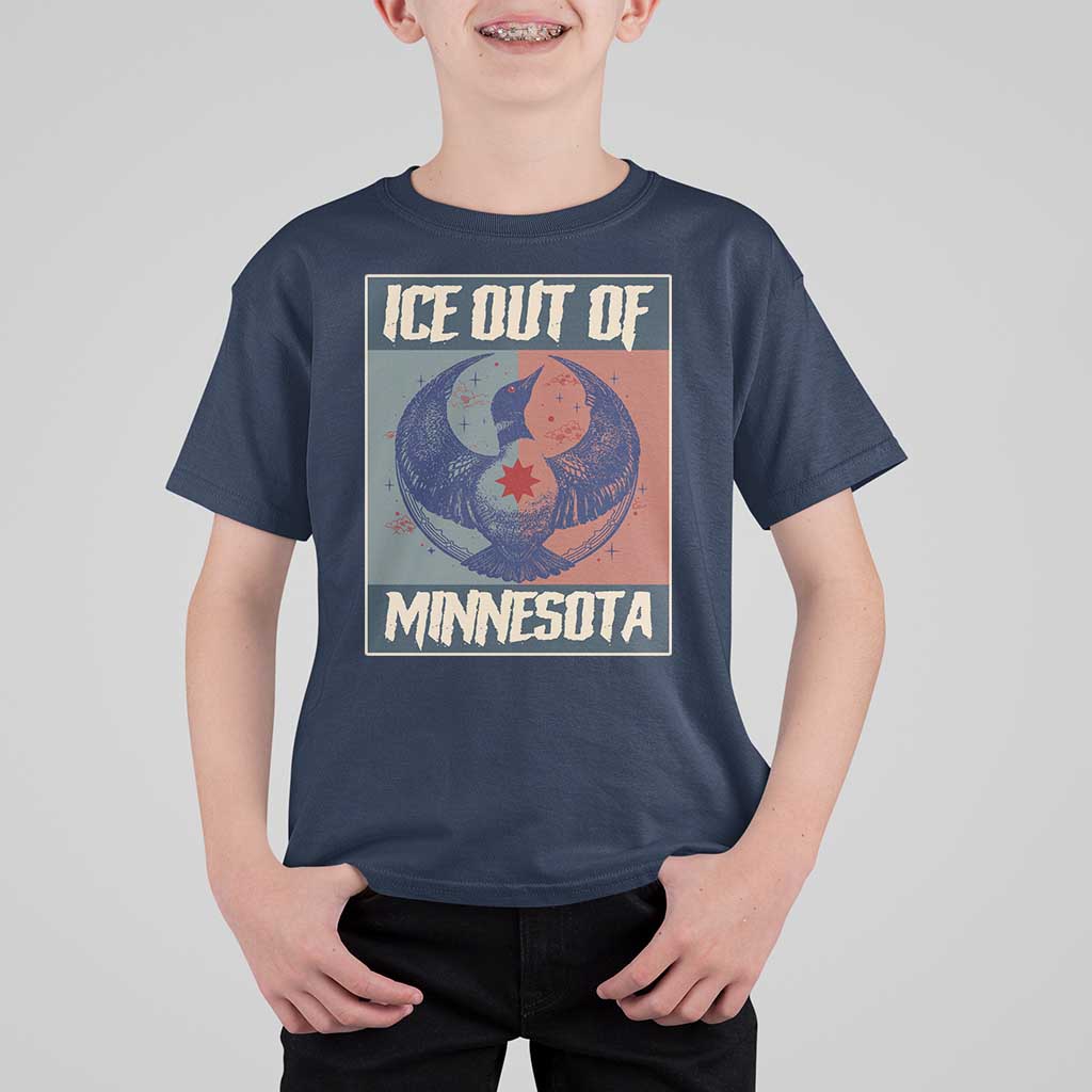 Ice Out Of Minnesota T Shirt For Kid Social Justice Solidarity