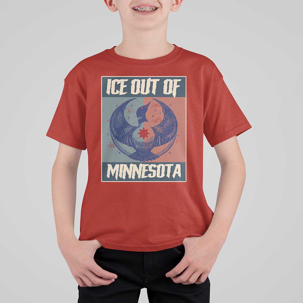 Ice Out Of Minnesota T Shirt For Kid Social Justice Solidarity