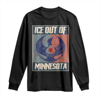 Ice Out Of Minnesota Long Sleeve Shirt Social Justice Solidarity