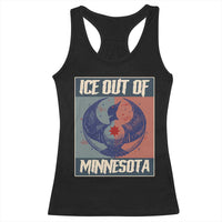 Ice Out Of Minnesota Racerback Tank Top Social Justice Solidarity