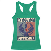 Ice Out Of Minnesota Racerback Tank Top Social Justice Solidarity