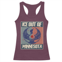 Ice Out Of Minnesota Racerback Tank Top Social Justice Solidarity