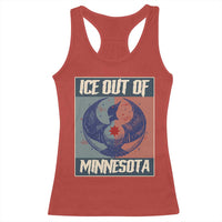 Ice Out Of Minnesota Racerback Tank Top Social Justice Solidarity