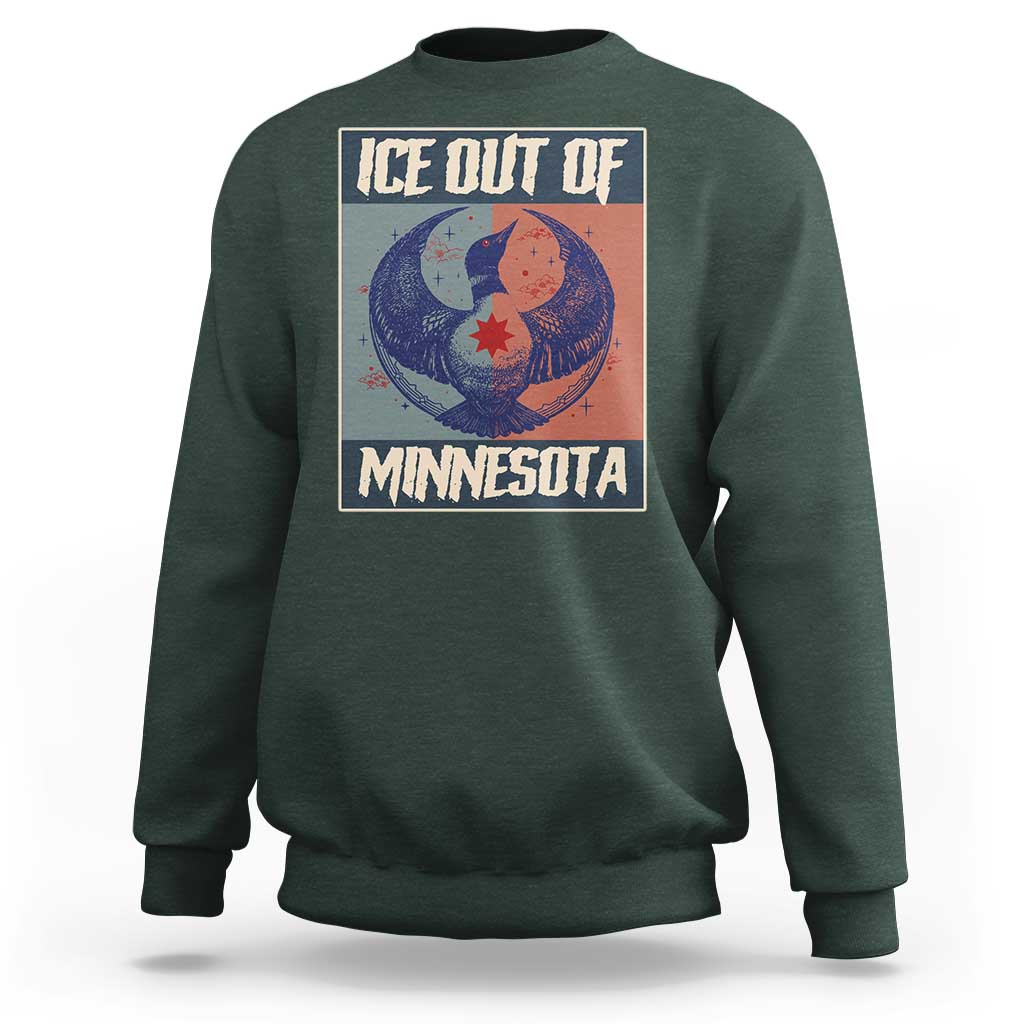 Ice Out Of Minnesota Sweatshirt Social Justice Solidarity
