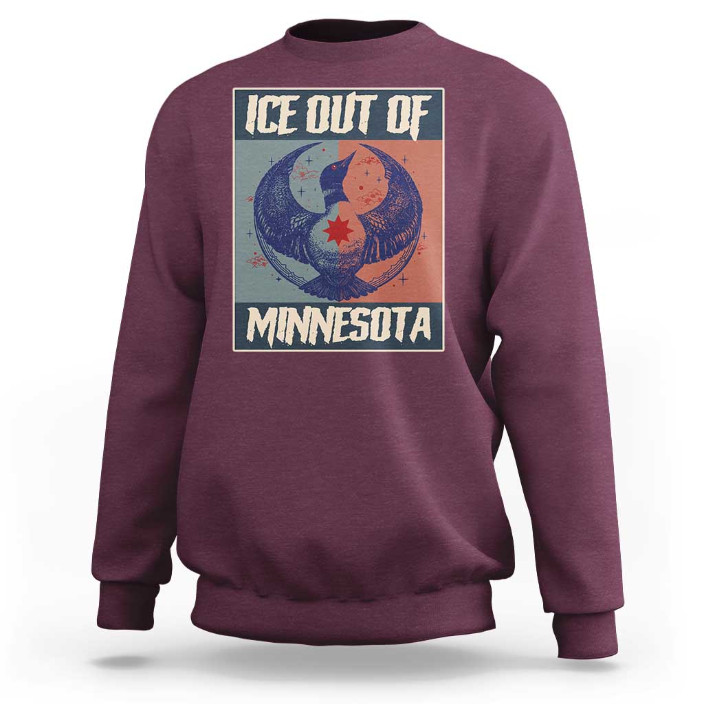 Ice Out Of Minnesota Sweatshirt Social Justice Solidarity