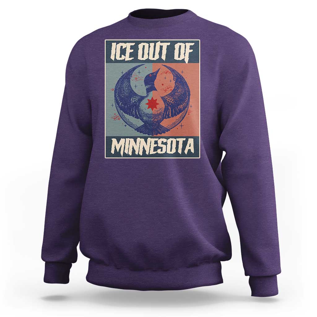 Ice Out Of Minnesota Sweatshirt Social Justice Solidarity