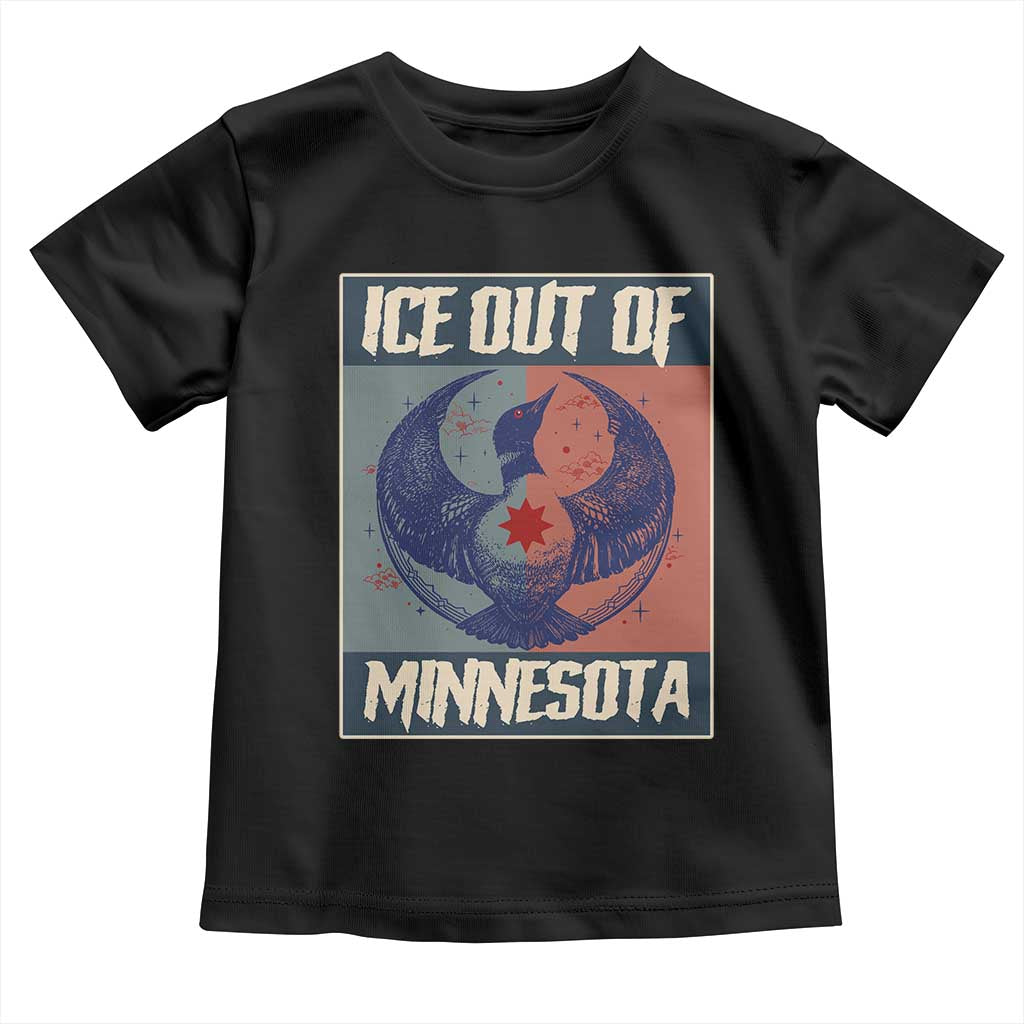Ice Out Of Minnesota Toddler T Shirt Social Justice Solidarity