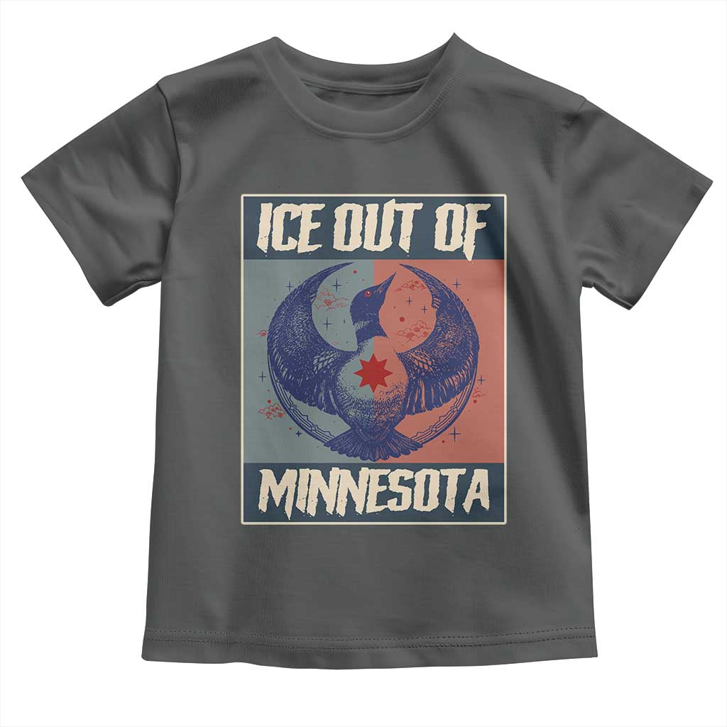 Ice Out Of Minnesota Toddler T Shirt Social Justice Solidarity