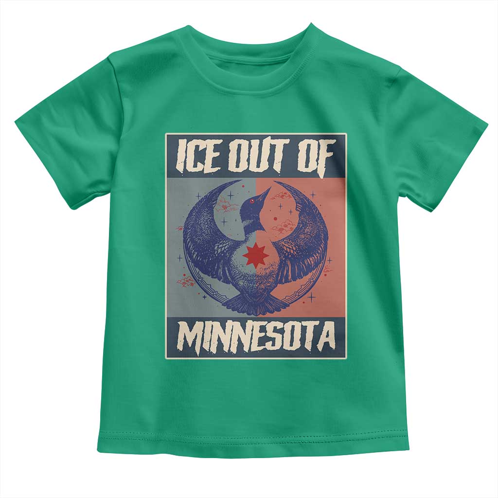 Ice Out Of Minnesota Toddler T Shirt Social Justice Solidarity