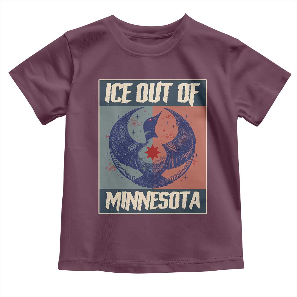 Ice Out Of Minnesota Toddler T Shirt Social Justice Solidarity