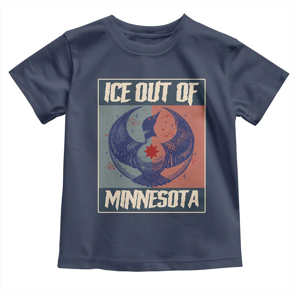 Ice Out Of Minnesota Toddler T Shirt Social Justice Solidarity