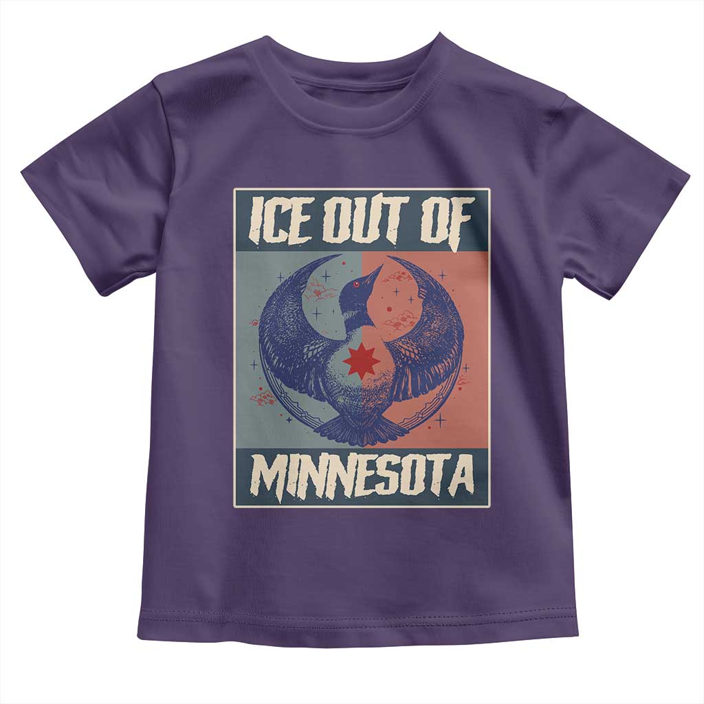 Ice Out Of Minnesota Toddler T Shirt Social Justice Solidarity