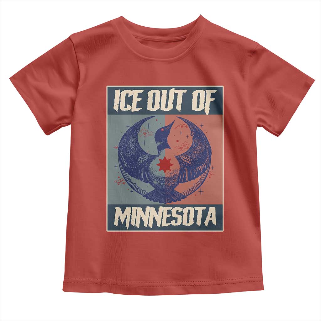 Ice Out Of Minnesota Toddler T Shirt Social Justice Solidarity