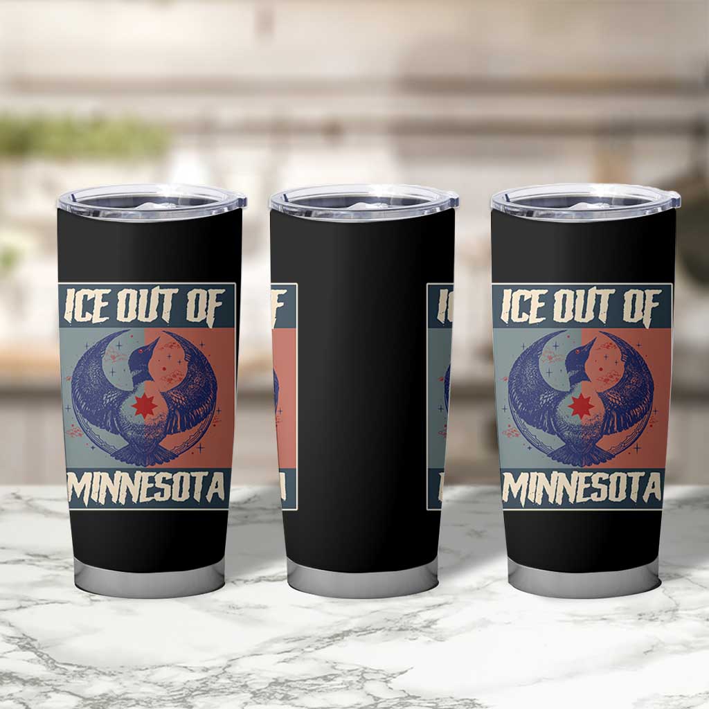 Ice Out Of Minnesota Tumbler Cup Social Justice Solidarity