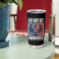 Ice Out Of Minnesota Tumbler Cup Social Justice Solidarity