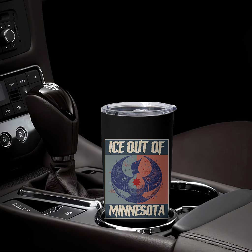 Ice Out Of Minnesota Tumbler Cup Social Justice Solidarity