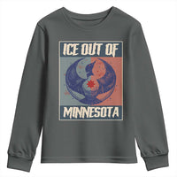 Ice Out Of Minnesota Youth Sweatshirt Social Justice Solidarity