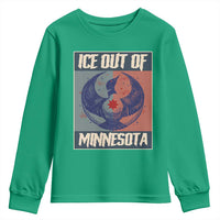 Ice Out Of Minnesota Youth Sweatshirt Social Justice Solidarity