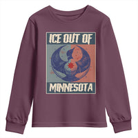 Ice Out Of Minnesota Youth Sweatshirt Social Justice Solidarity