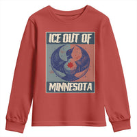 Ice Out Of Minnesota Youth Sweatshirt Social Justice Solidarity