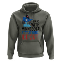 Minnesota Pride Common Loon Hoodie Stand With Minnesota Ice Out