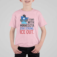 Minnesota Pride Common Loon T Shirt For Kid Stand With Minnesota Ice Out