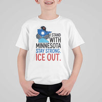Minnesota Pride Common Loon T Shirt For Kid Stand With Minnesota Ice Out
