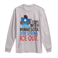 Minnesota Pride Common Loon Long Sleeve Shirt Stand With Minnesota Ice Out