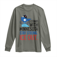 Minnesota Pride Common Loon Long Sleeve Shirt Stand With Minnesota Ice Out