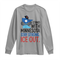 Minnesota Pride Common Loon Long Sleeve Shirt Stand With Minnesota Ice Out