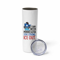 Minnesota Pride Common Loon Skinny Tumbler Stand With Minnesota Ice Out