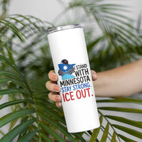 Minnesota Pride Common Loon Skinny Tumbler Stand With Minnesota Ice Out