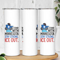 Minnesota Pride Common Loon Skinny Tumbler Stand With Minnesota Ice Out
