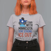 Minnesota Pride Common Loon T Shirt For Women Stand With Minnesota Ice Out