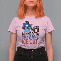 Minnesota Pride Common Loon T Shirt For Women Stand With Minnesota Ice Out