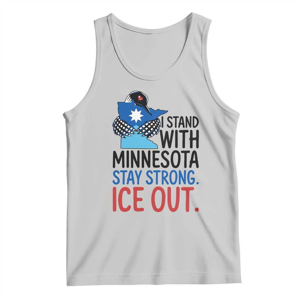 Minnesota Pride Common Loon Tank Top Stand With Minnesota Ice Out
