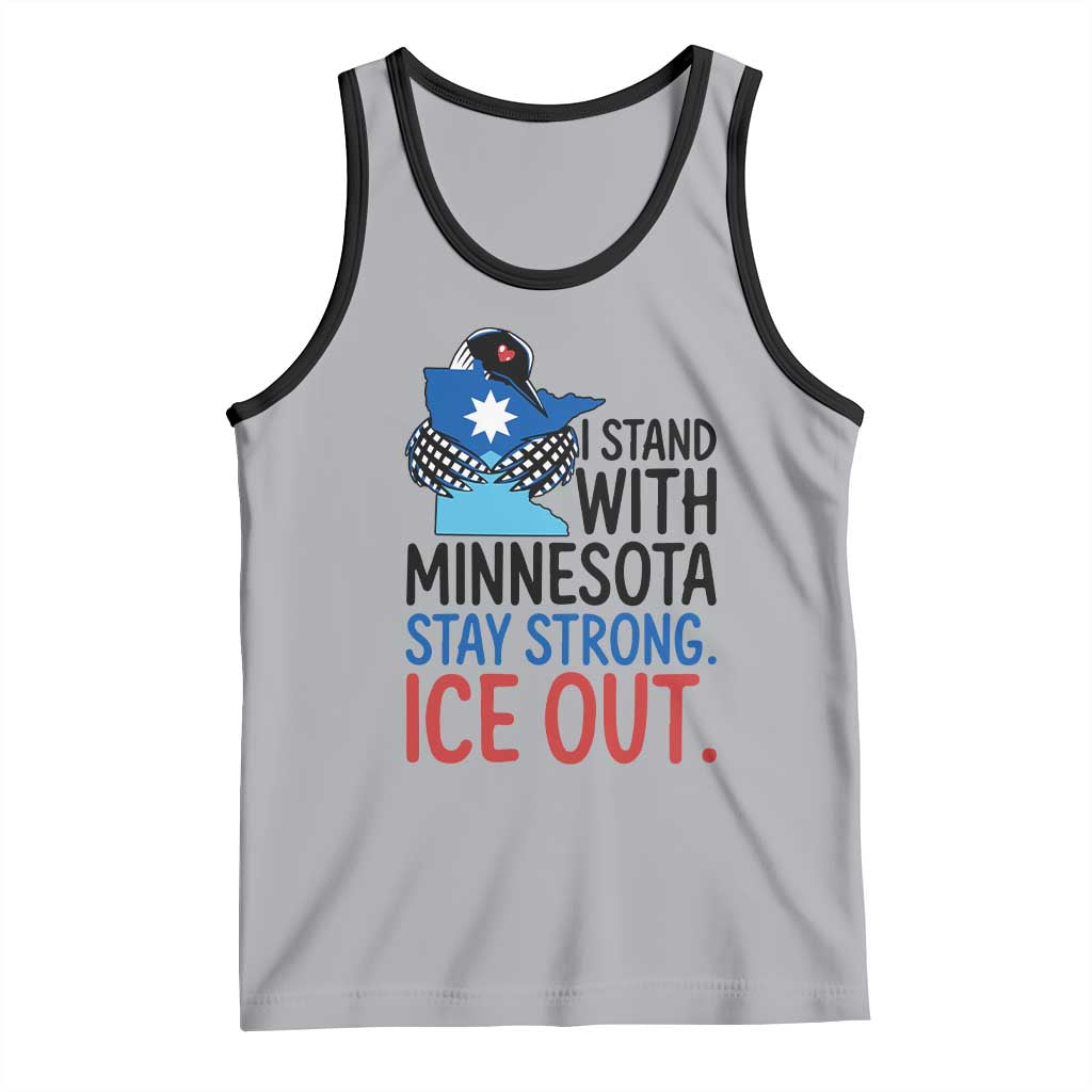 Minnesota Pride Common Loon Tank Top Stand With Minnesota Ice Out