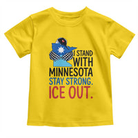 Minnesota Pride Common Loon Toddler T Shirt Stand With Minnesota Ice Out