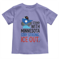 Minnesota Pride Common Loon Toddler T Shirt Stand With Minnesota Ice Out