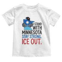 Minnesota Pride Common Loon Toddler T Shirt Stand With Minnesota Ice Out