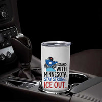 Minnesota Pride Common Loon Tumbler Cup Stand With Minnesota Ice Out