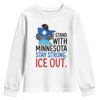 Minnesota Pride Common Loon Youth Sweatshirt Stand With Minnesota Ice Out