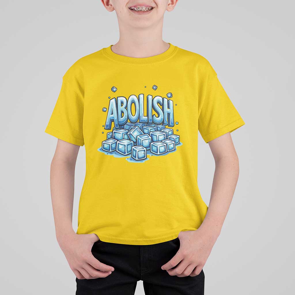 Abolish Ice T Shirt For Kid Minnesota Resistance Protest