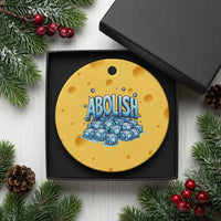 Abolish Ice Ceramic Ornament Minnesota Resistance Protest