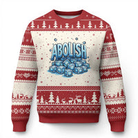Abolish Ice Ugly Christmas Sweater Minnesota Resistance Protest