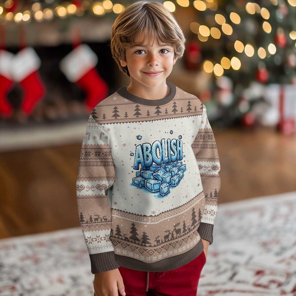 Abolish Ice Ugly Christmas Sweater Minnesota Resistance Protest